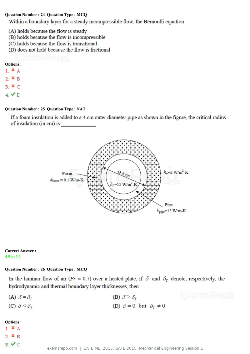 GATE ME 2015 question paper, GATE 2015, Mechanical Engineering Session 1, page 34 of 70