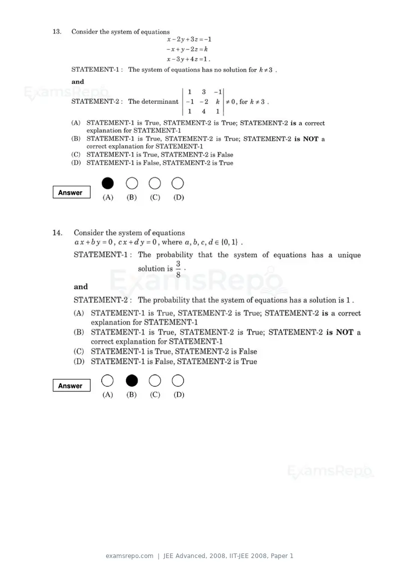 JEE Advanced 2008 question paper, IIT-JEE 2008, Paper 1, page 5 of 24