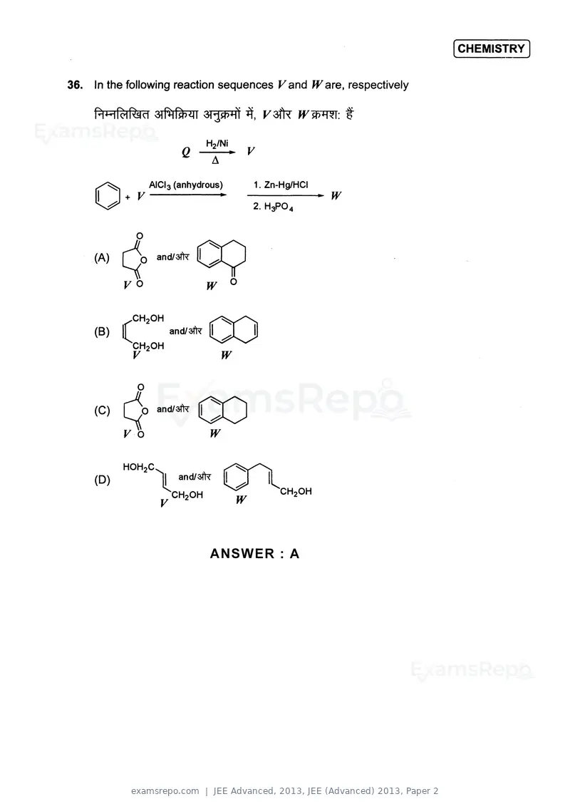 JEE Advanced 2013 question paper, JEE (Advanced) 2013, Paper 2, page 25 of 40