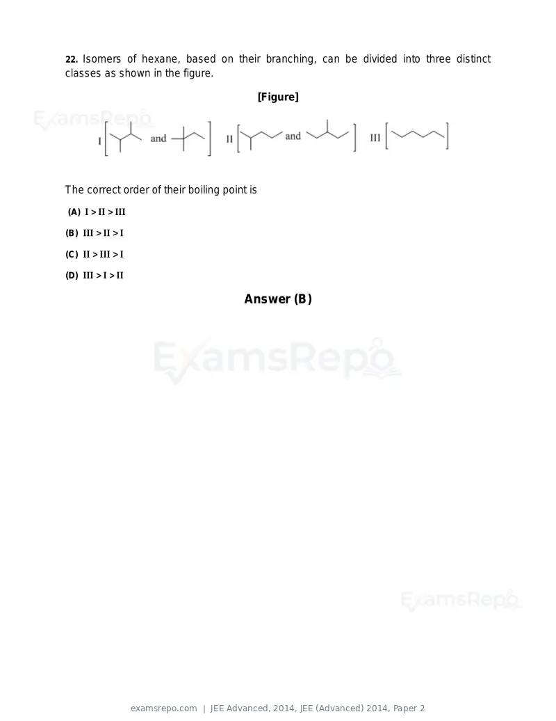JEE Advanced 2014 question paper, JEE (Advanced) 2014, Paper 2, page 14 of 38