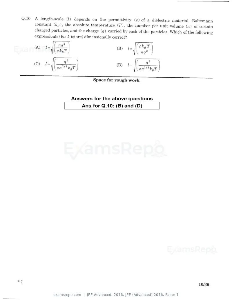 JEE Advanced 2016 question paper, JEE (Advanced) 2016, Paper 1, page 8 of 29