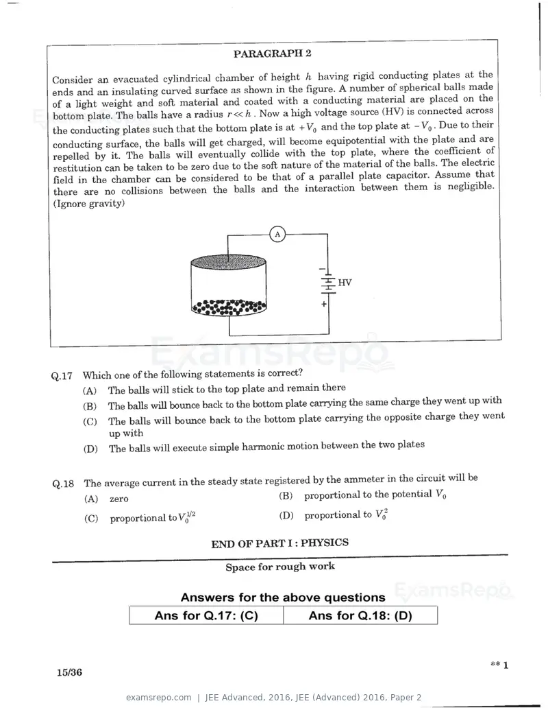 JEE Advanced 2016 question paper, JEE (Advanced) 2016, Paper 2, page 13 of 29